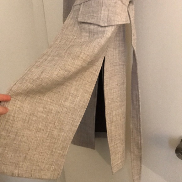 Gray duster vest - Picture 4 of 6